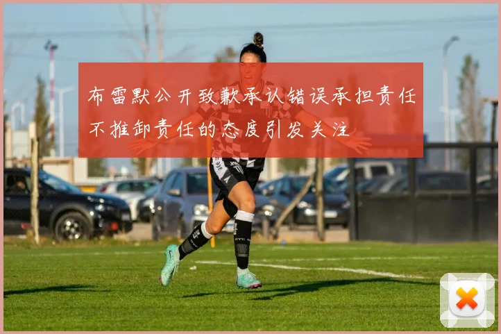 布雷默公开致歉承认错误承担责任不推卸责任的态度引发关注